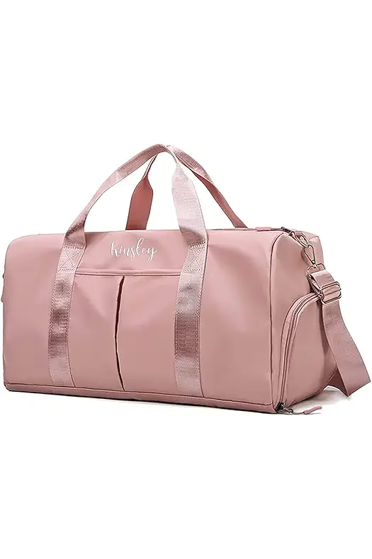 GOPHIE Personalized Duffel Bag Embroidered Sports Gym Bag...