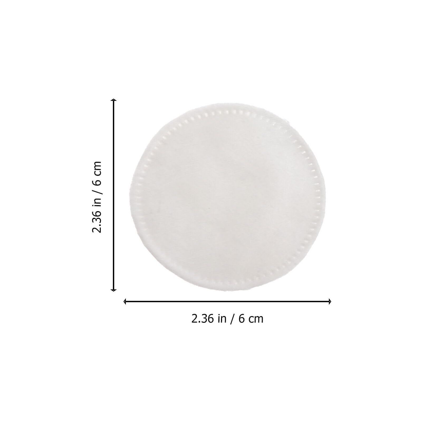 Ipetboom Large Cotton Pads for Makeup Removal 300 Pcs Thick Facial Cotton Rounds for Skincare