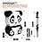 Birchio Panda Pinata, Hand Made Animal Pinata Perfect for Birthday Party, Theme Party, Decoration(17x13x4 Inches)