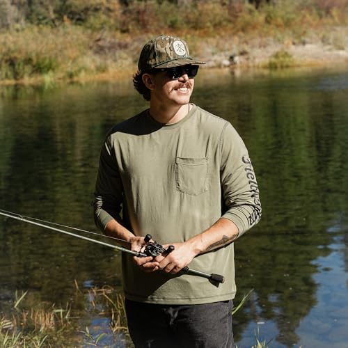 Image of Field & Stream Men's Roll Cast Long Sleeve Performance Tee Shirt with Drirelease