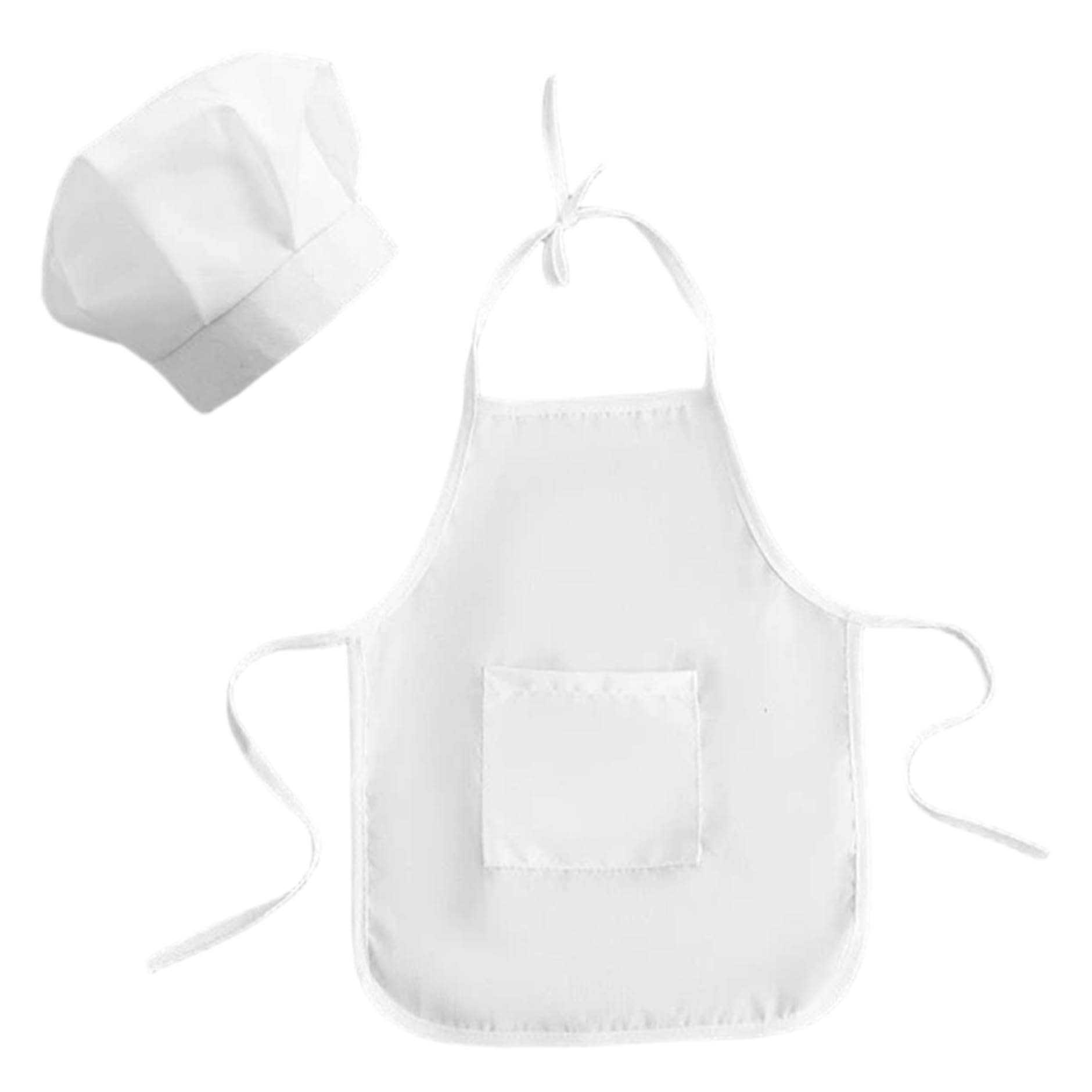 Disfraz de chef para bebé de 3 a 12 meses con gorro y delantal blanco 8