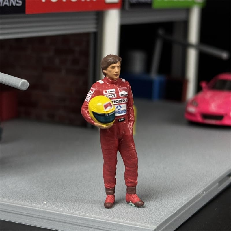 Amazon.co.jp: クラシックF1ドライバー フィギュア Ayrton Senna