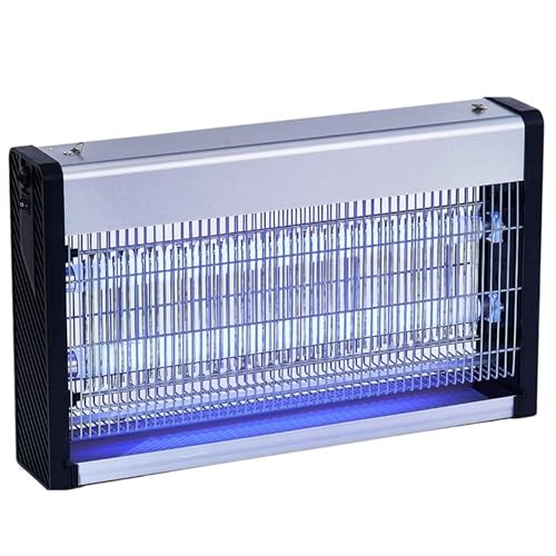 Megashopitalia Mosquitera eléctrica extermina Insectos Mata Mosquitos Moscas 2 lámparas 30 W Cobertura 100 m²