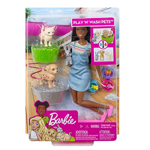 BARBIE Famille Coffret Bain des Animaux FXH12 - vue 9