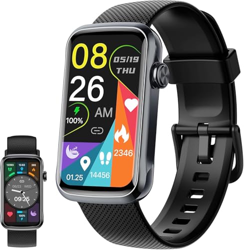 2025 Smart Watch for Men Women, 24/7 Healthy Fitness Tracker, HD 1.47" Fitness Watch with Sleep Monitor, Heart Rate/SpO2/24+ Sports/Step Tracker/150+ Watch Faces Activity Trackers for Android, iOS
