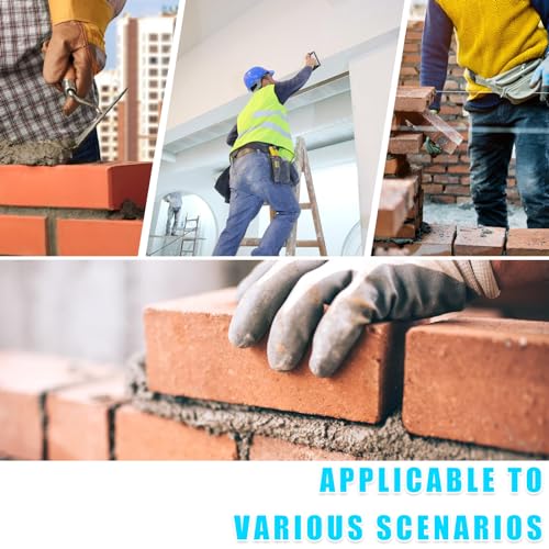 BAIFULAI Verputzer Werkzeug Set, Putzkelle Maurerkelle, Trapez Edelstahl Rostfrei Gipser Spachtel 125 mm 140 mm 150 mm 160 mm, Holzgriff Stuckateur Spachtel, Rutschfest und Langlebig Trockenbaukelle