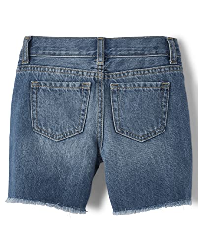 Image of The Children's Place Girls' Denim Bermuda Shorts