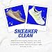Sneaker Cleaner Kit, Shoe Cleaner for White & Colored Sneakers, Stain Remover, Deodorizer Powder, Washing Machine Safe, Shoe Cleaning Kit for Sneakers (1 Lbs)