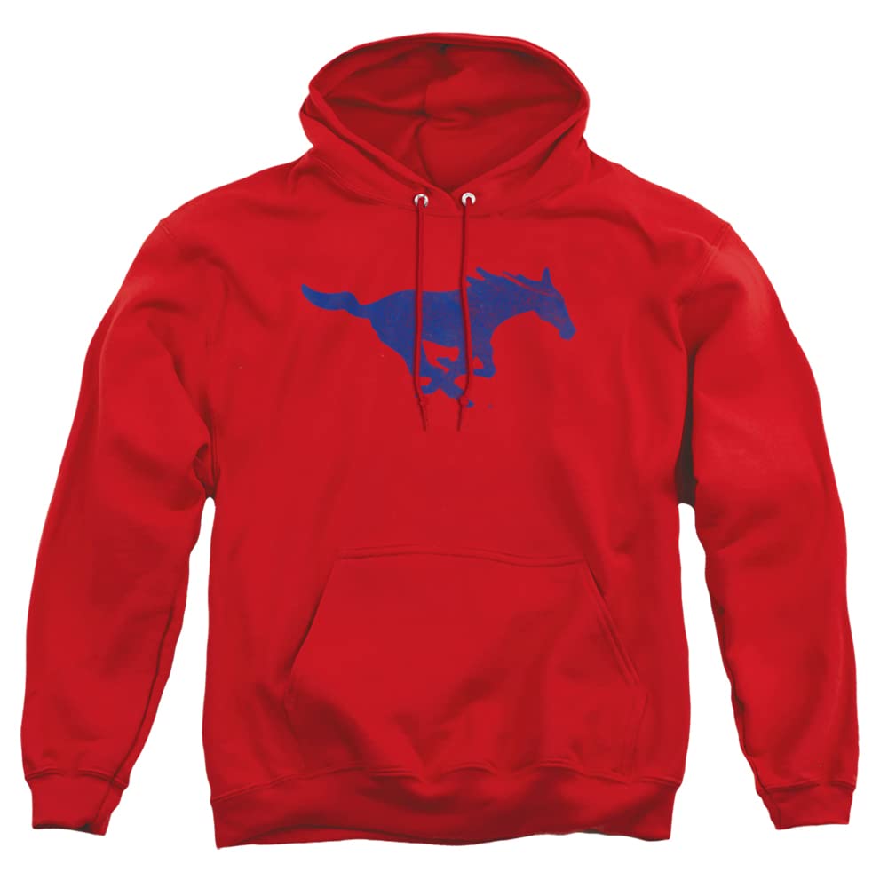 LOGOVISION Official Collegiate Distressed Primary Logo Adult Pullover Hoodie Collection — view 368
