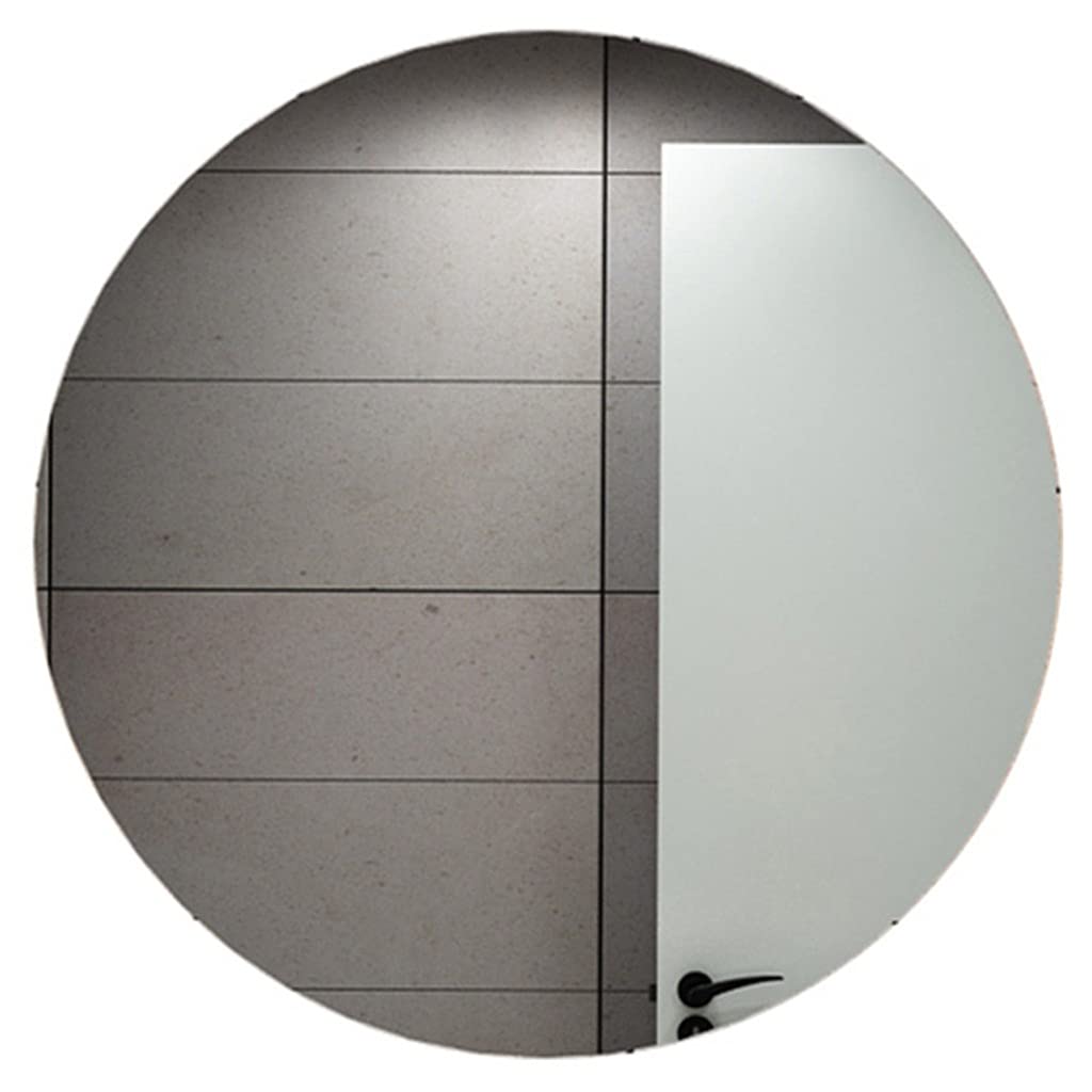 GArcan Espejo de tocador de baño Rotondo con Espejo con Almacenamiento, gabinete de Almacenamiento montado en la paRot para Lavado, baño, gabinete médico montado en la paRot con (Color