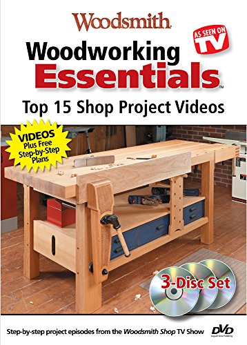 Woodsmith Woodworking Essentials 3 Disc Set #TOP4