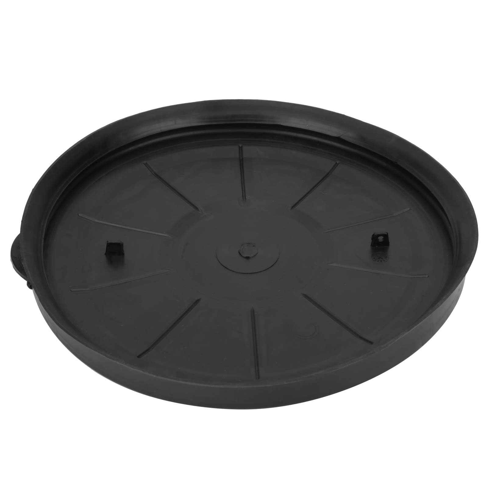 2 Stück Bootsluken Deckplatte 27 cm Schwarz Inspektionsdeckel Runde Kunststoff Lukendeckel Kajak Luke Cover Kajakdeckluken Abdeckplatte für Marine Boot Kajak