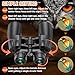 10-30x50 Zoom Binoculars for Adults, High Powered Military Binoculars for Bird Watching Traveling Hunting Concerts with Large View,BAK4,FMC Lens,Clear Low Light Vision at Night