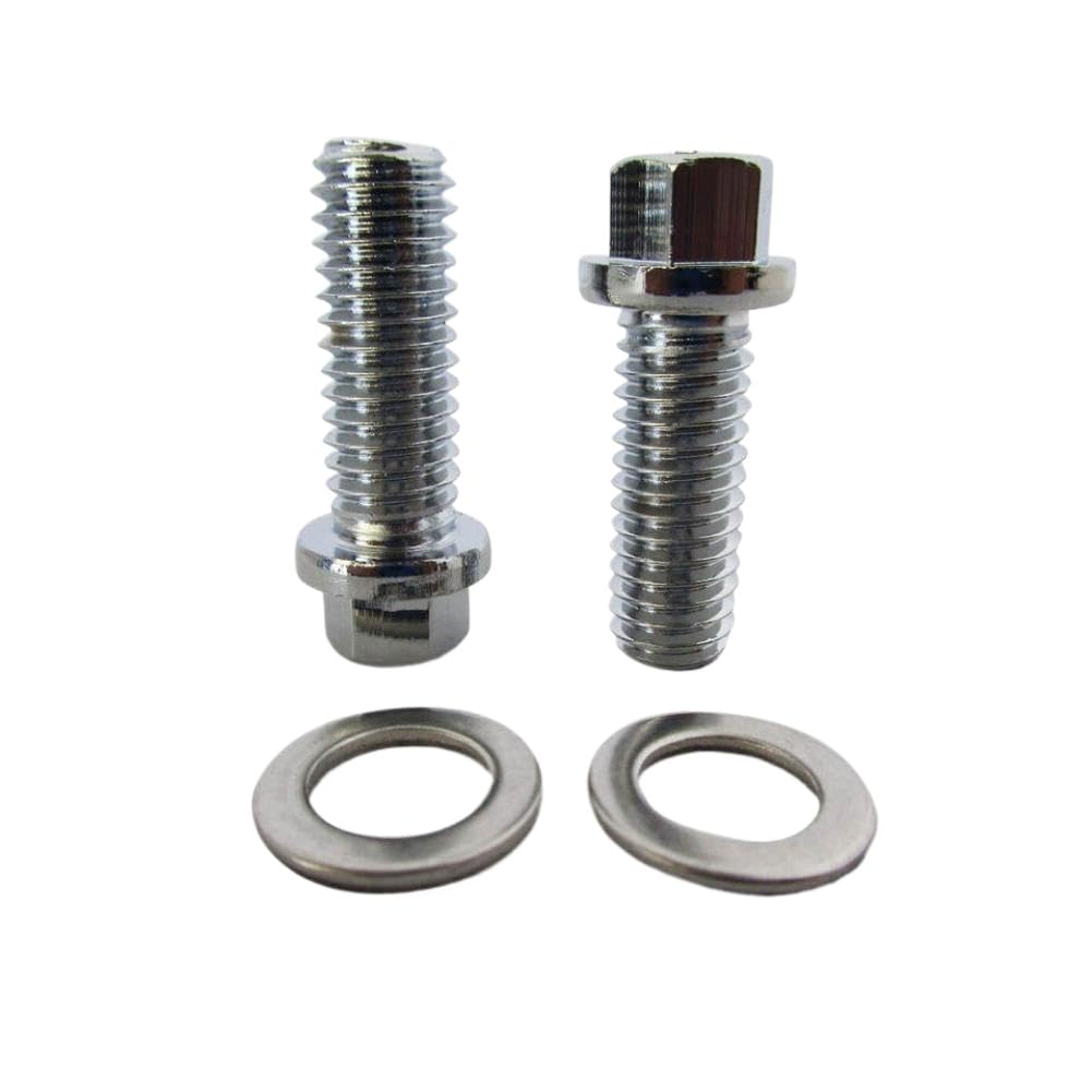 Kit bulloni collettore di aspirazione in metallo 12 pezzi per motori Small Block 265 283 305 327 350 383 400 compatibili con 1955 1985