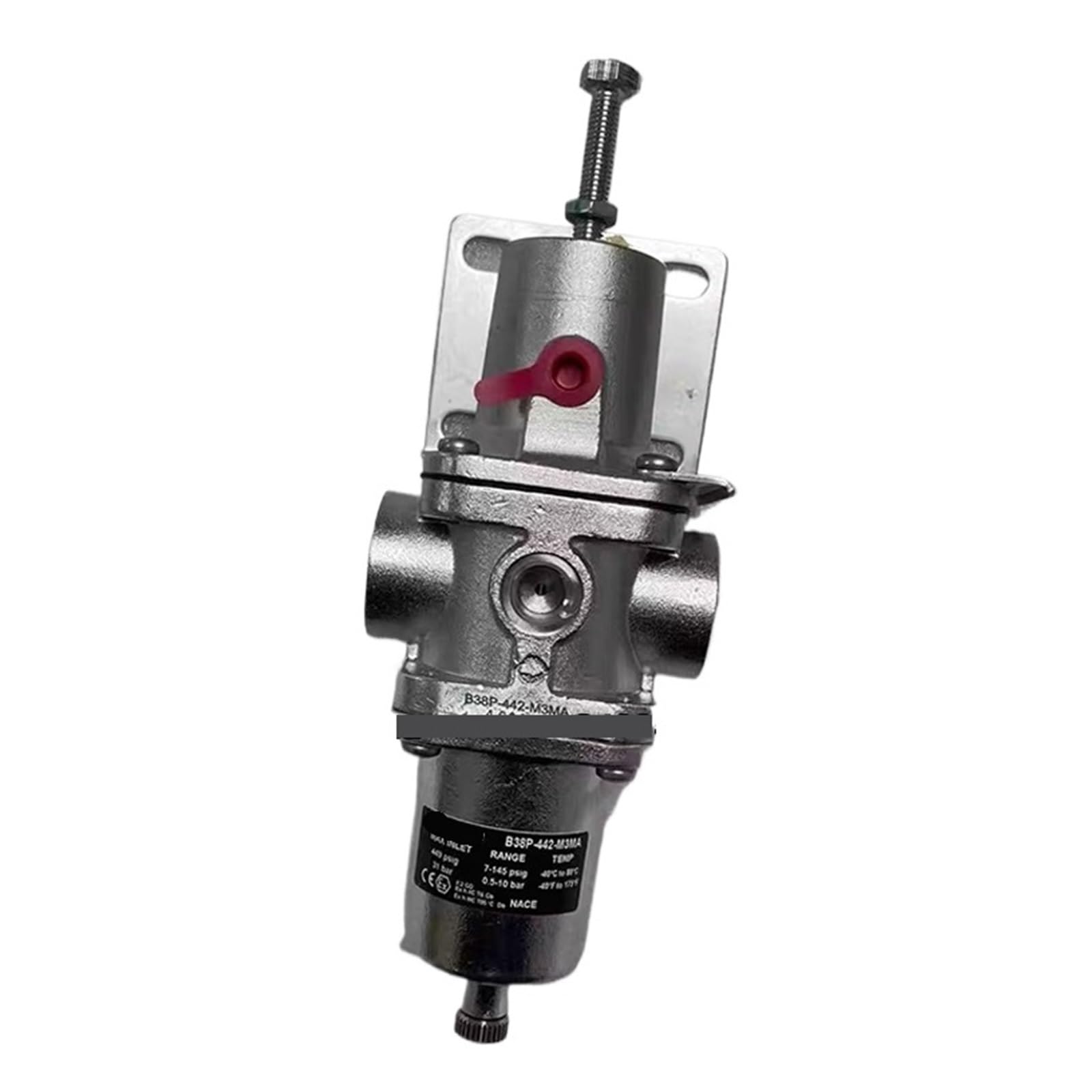 NACODLUL B38P-442-M3MA 1/4NPT Screw Thread Stainless Steel Filter Pressure Reducing Valve