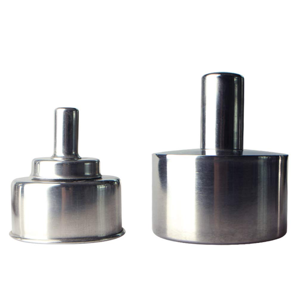 Stainless Steel Alcohol Burner, Chemistry Lab Spirit Lamp (400ml)