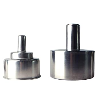 Stainless Steel Alcohol Burner, Chemistry Lab Spirit Lamp (400ml)