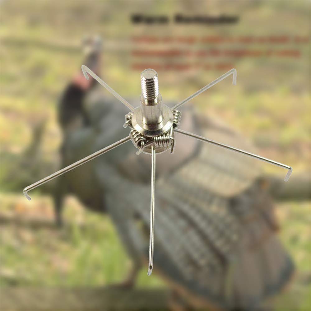 Mangobuy Broadheads Lot de 6 pointes de flèche pointues en acier à 2