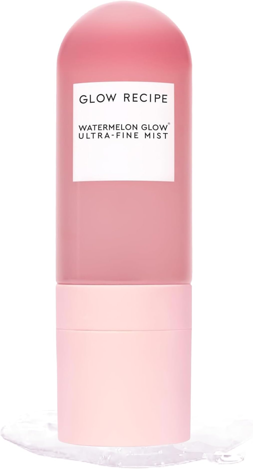 Glow Recipe Watermelon Glow Facial Spray + Hydrating Mist - Ultra-Fine Face Mist with Hyaluronic Acid + Hibiscus AHA to Refresh Dry Skin & Enhance Dewy Makeup - Suitable for All Skin Types (75ml)
