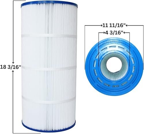 Miniatura 3 de DPM - Cartucho de repuesto para filtro de piscina Sta-Rite Posi-Flo 70TX 70TXR Series plisado, 1 paquete fabricado en Estados Unidos, repuesto para