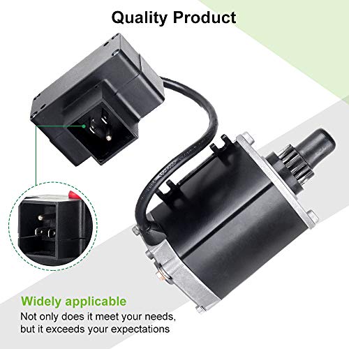 Image of SCITOO Starters 120 Volt for John Deere Snow Blowers Tecumseh Motors 37000 33519A