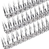 Quunoot Bird Spikes, 10 FT Stainless Steel Bird Deterrent...