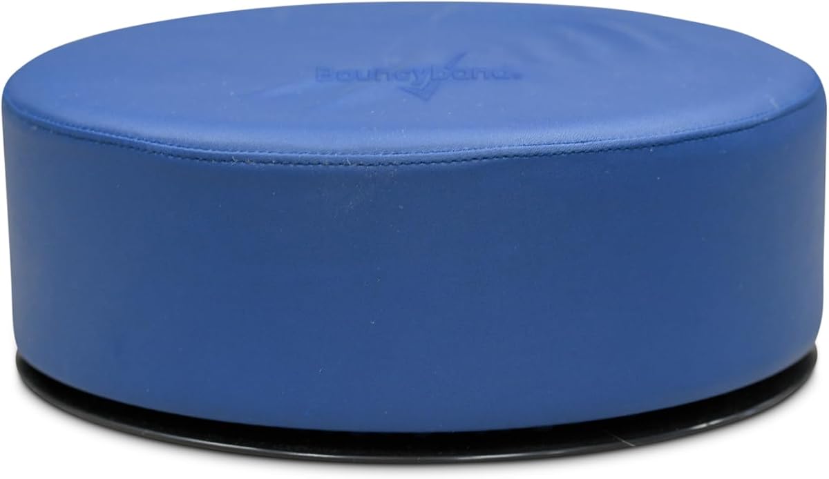 Bouncyband Soft-Twisty Floor Seat – Portable Sensory Cushion | Active Learning, Improves Focus & Productivity in Classroom and at Home – 12”x4” Seat for Kids 3+ Supports Up to 300lbs