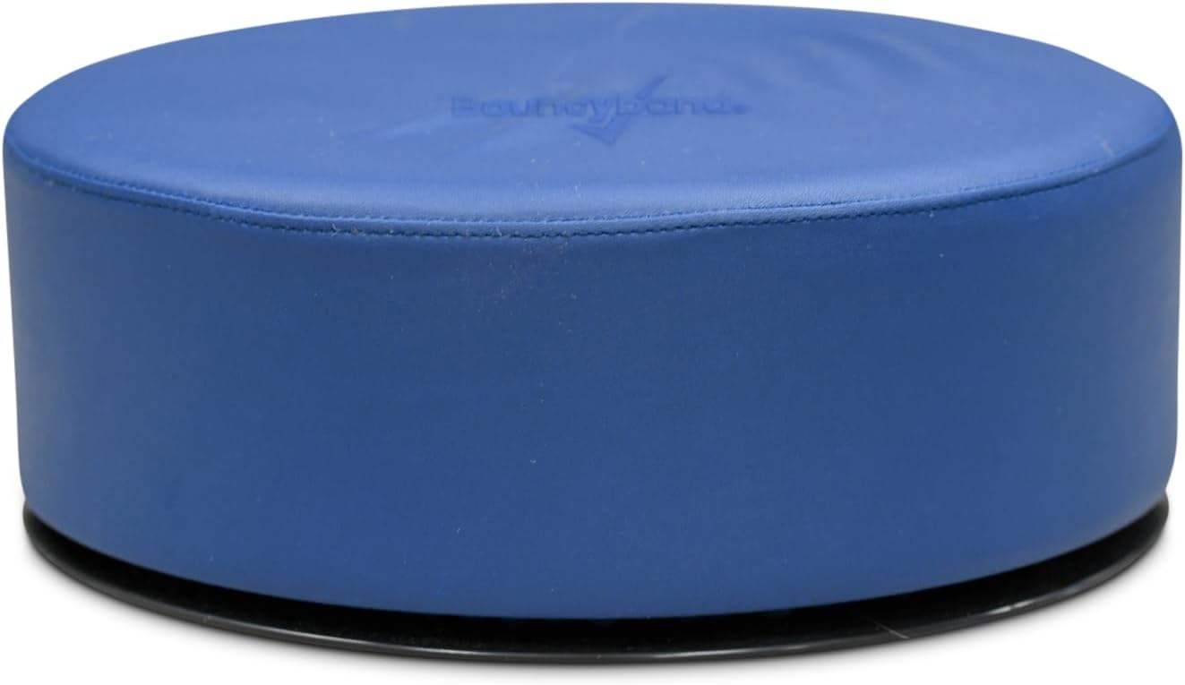 Bouncyband Soft-Twisty Floor Seat – Portable Sensory Cushion Promotes Active Learning, Improves Focus & Productivity in Classroom and at Home – 12”x4” Sensory Seat for Kids 3+ Supports Up to 300lbs