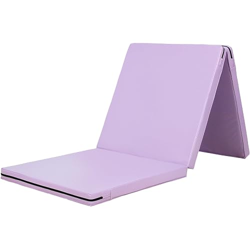 KaRaDaStyle Gymnastics Mat Folding Stretch Mats 71"x24"x2" Exercise Muscle Training Children Play Horizontal Bar Mat Yoga Sports Soundproof Home Use