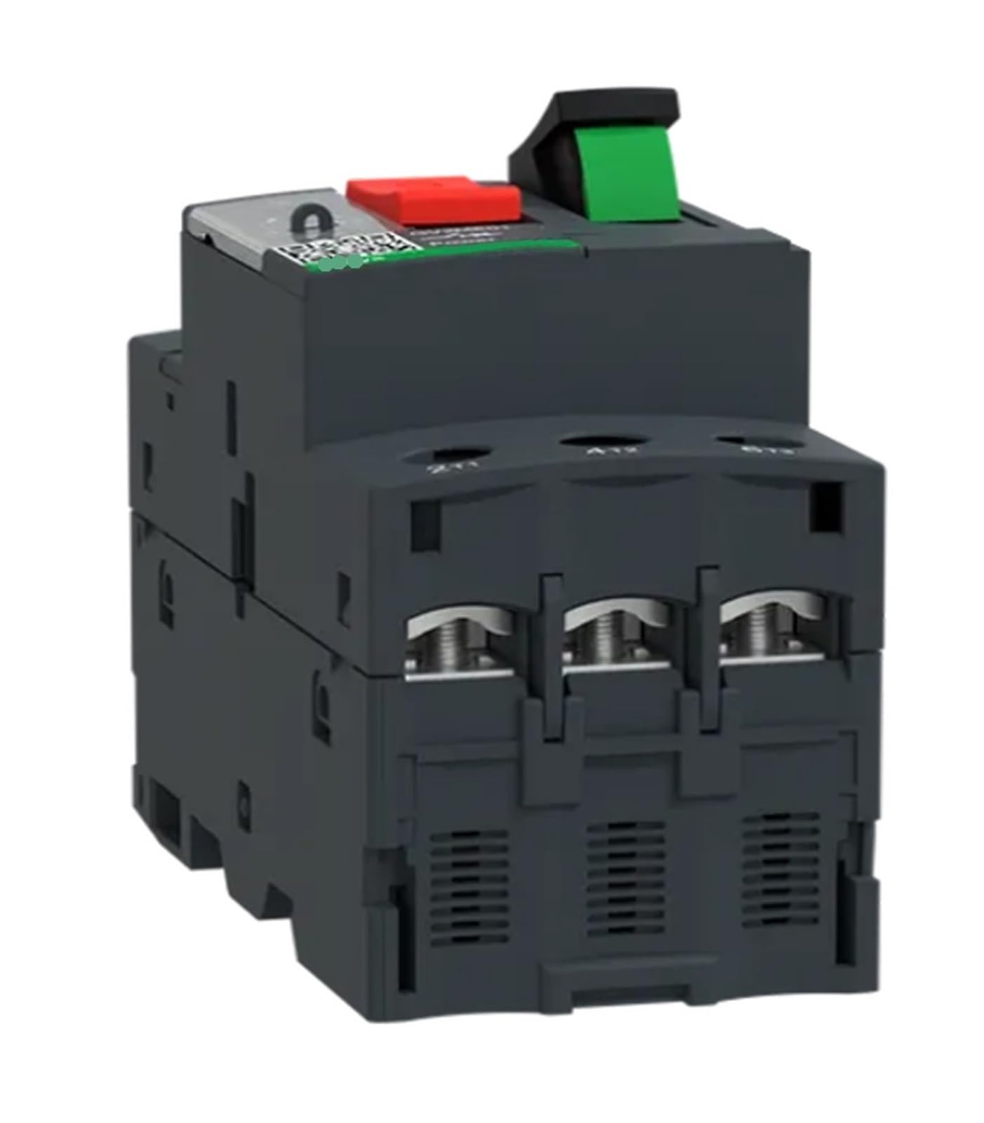 Schwarzer GV2ME14 3P 6–10 A thermisch magnetische Schraubklemmenklemmen Motorschutzschalter