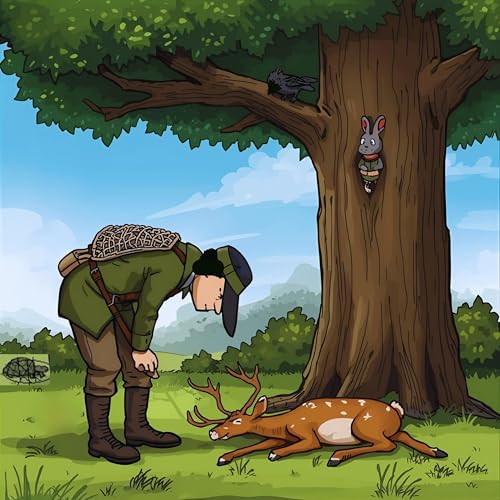 शिकाऱ्याची फजिती : The Hunter&rsquo;s Defeat (Kids&rsquo; Marathi Story)