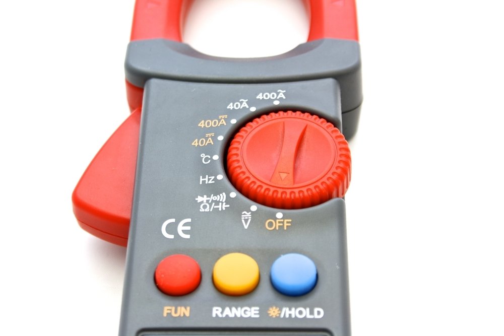 AC/DC Stromzange Zangenmessgerät Digital Multimeter Zangen Messgerät Clampmeter