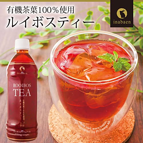日本橋いなば園 プレミアムルイボスティーペットボトル 500ml×24本