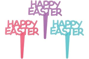 Happy Easter Cupcake Picks