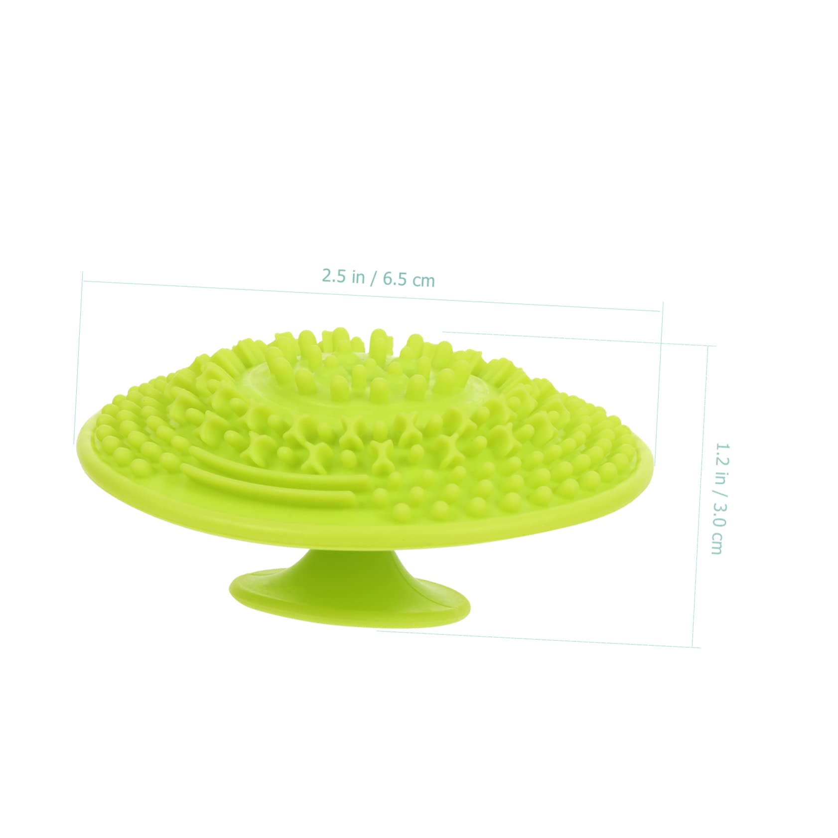 Ipetboom 15pezzi Tappetino Silicone Per La Pulizia Dei Pennelli Da Trucco Strumento Pratico Per La Bellezza Con Ventose Facile Da Usare e Portatile