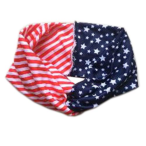 Patiky Women Hairbands Elastic Running Sport Headband Hair Accessories For 4Th Of July Stars Stripes Headwrap Ts06N (Set 2) #TOP3