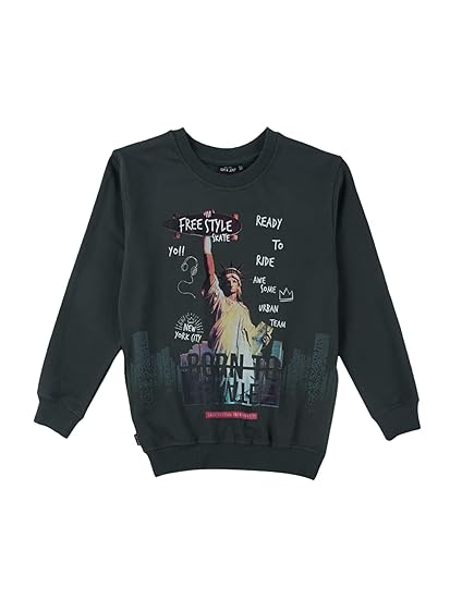 Boys Green Sweat Shirt