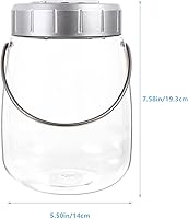 Vista 4 de ibasenice Alcancía de ahorro de monedas con visualización de números para caja de dinero para niños