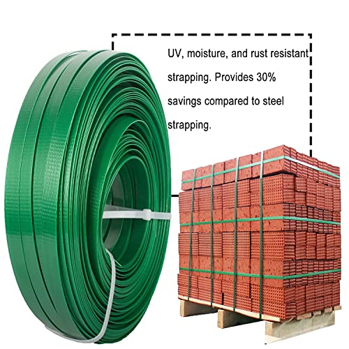 Palmarosa 1308 Packaging 1/2 Inch X 320’ Polyester (Pet) Strapping thumb #6