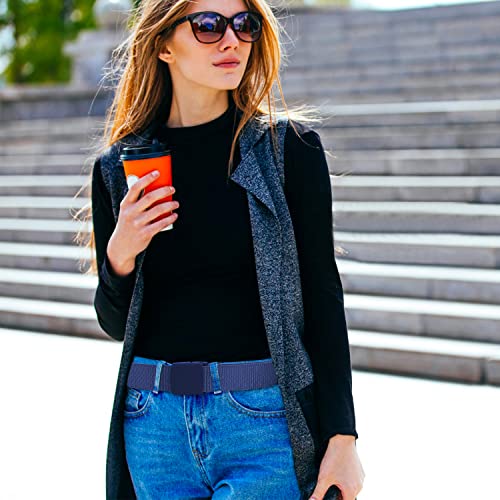 Coobbar Nylon Military Tactical Belt, 8 Pack, Lightweight, Quick Dry, Comfort, Adjustable Size, Ratchet Buckle, Outdoor Web Belt for Men3