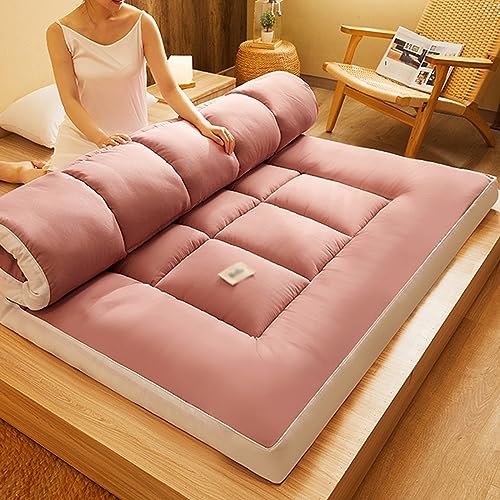LXURY Futon Plegable Tatami Japones Colchón De Futón Engrosar Colchon Cómodo Suave Piso Portátil Cama De Invitados Colchón De Camping Tatami De Piso Respirable Colchn De Futn,003,120 * 200cm