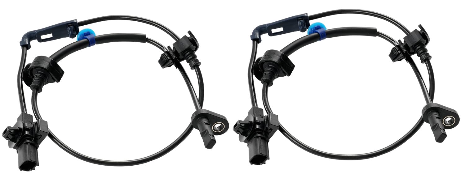 2PCS Front ABS Wheel Speed Sensor Left & Right Compatible with 2007-2011 Honda CRV EX/EX-L/LX 2.4L L4 Driver & Passenger Side ABS Sensor Replace ALS1598, ALS1608, 57455-SWA-003, 57450-SWA-003