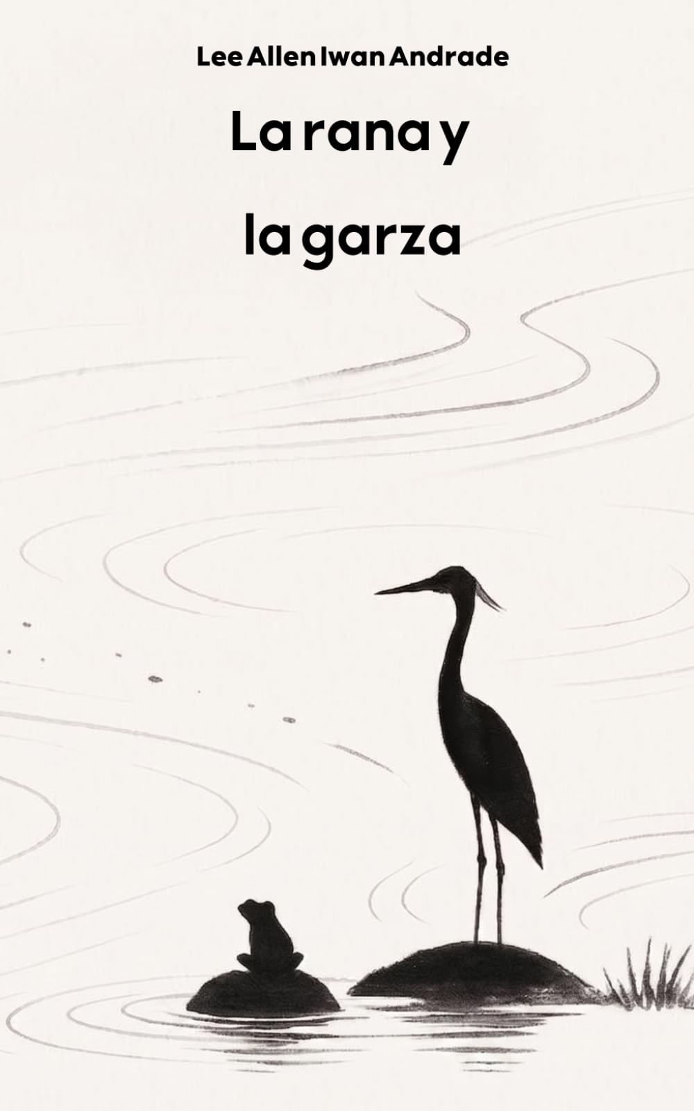 La rana y la garza