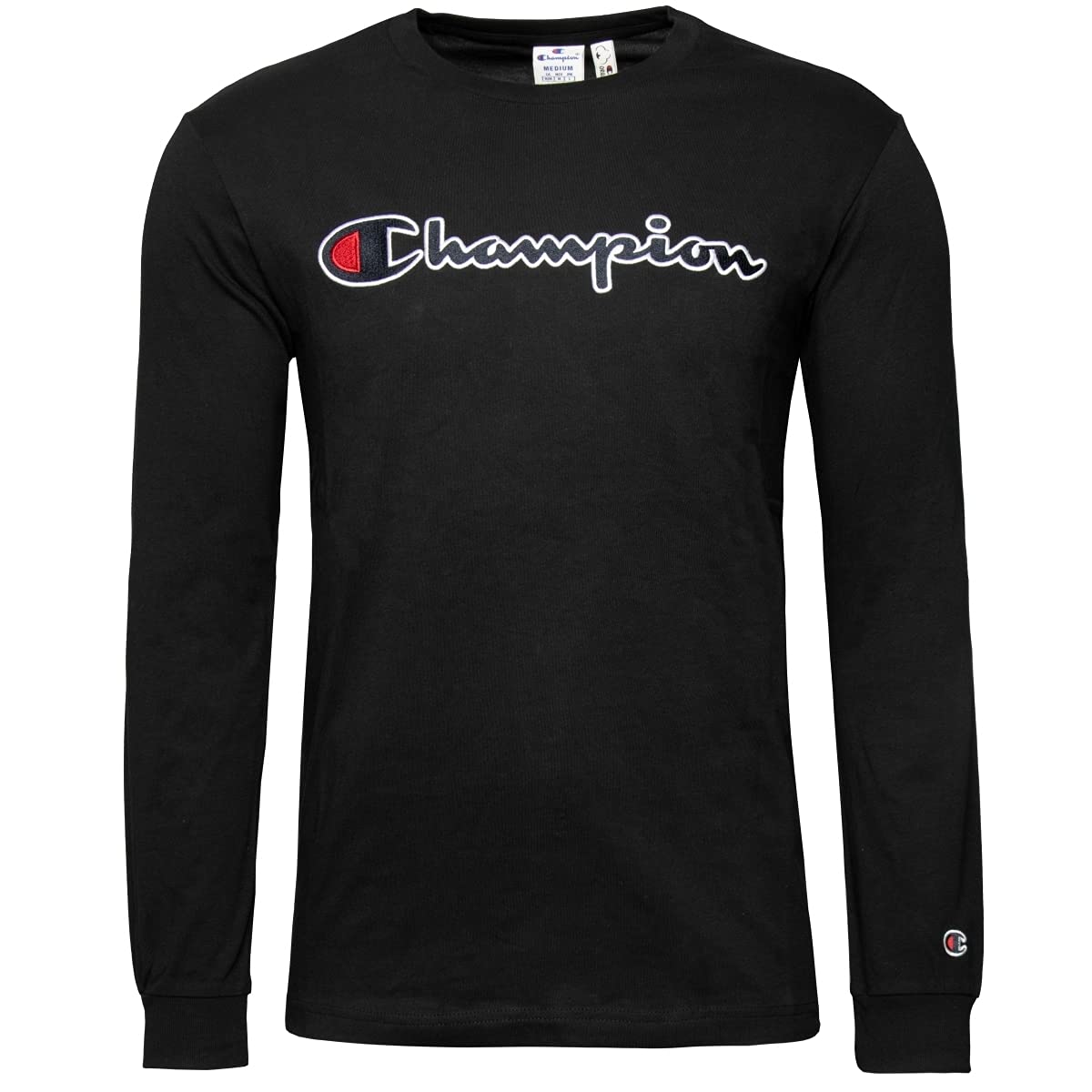 Champion Men's Long-Sleeved Crew Neck