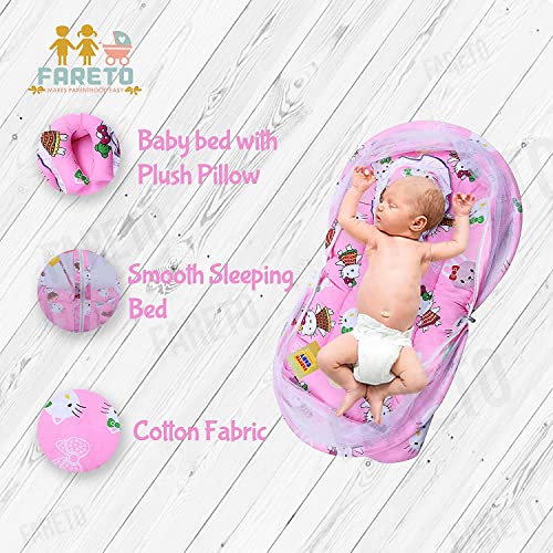 Image of Infantbond 11 in 1 New Born Baby Gift Pack | Combo Set | New Born Baby Items| New Born Baby Products All (0-3 Months)(Pink Teddy) (11 in 1)