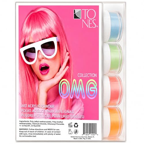 TONES Acrylic Nail Powder Collection – Professional Salon Grade Formula