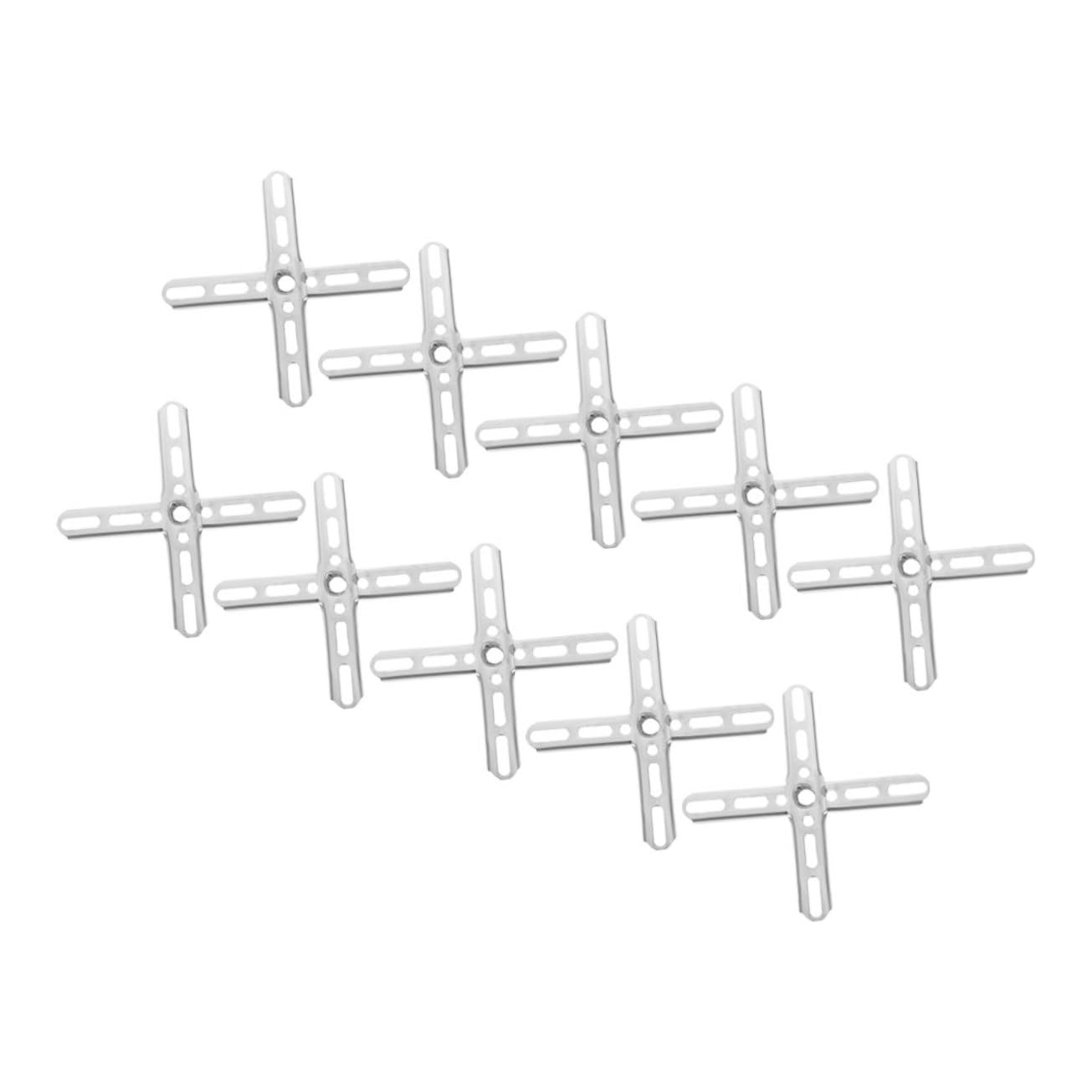 Kit de supports de fixation plafond pour suspension et lustre par SHINEOFI 10 pièces