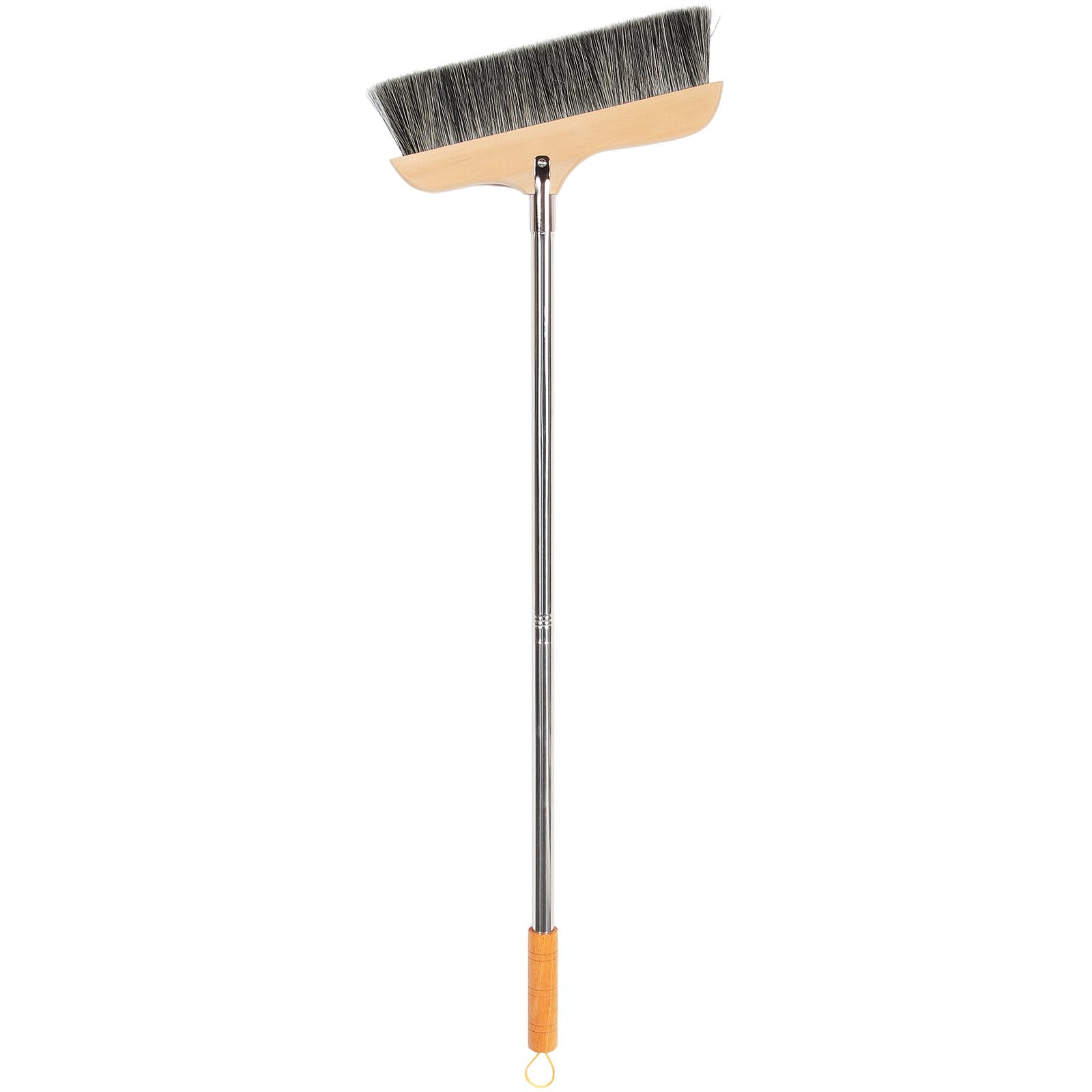 Escoba para cocina y pisos de madera Healifty con diseño desmontable y cerdas suaves