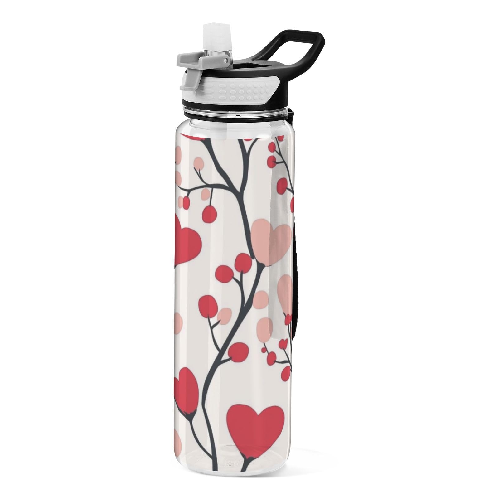 Bouteille d'eau plastique Tritan sans BPA 946 ml pour marche et randonnée légère