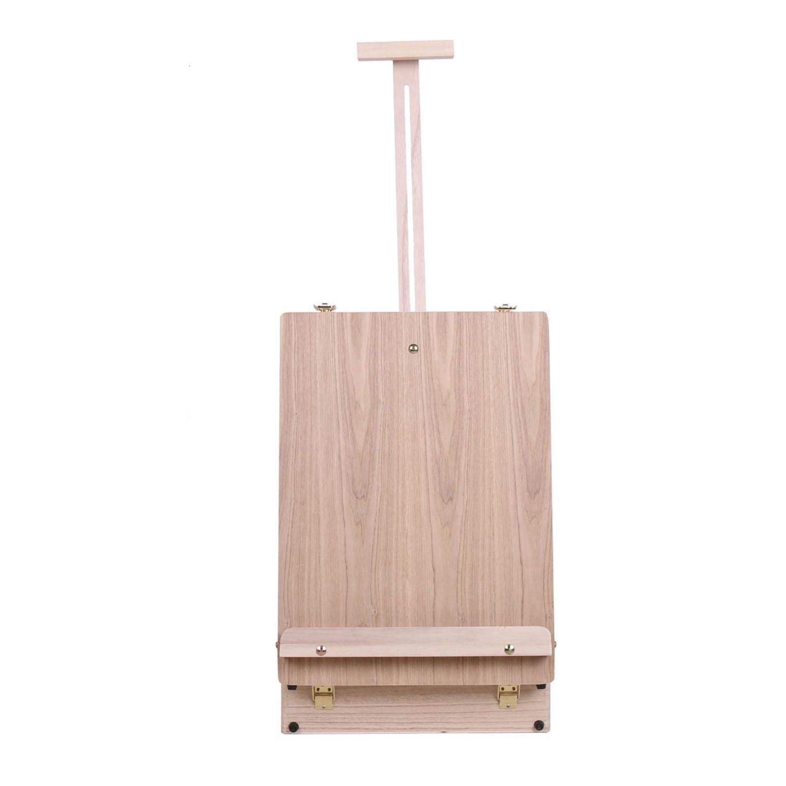 HADECOLL Display Painting Wood Box Art Board Easel Supplies Toolbox Storage Drawer Type